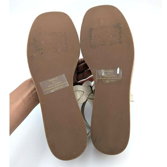 Nordstrom Rack Pennie Braided Platform Sandal Women's Cream Size US10M - Picture 8 of 10